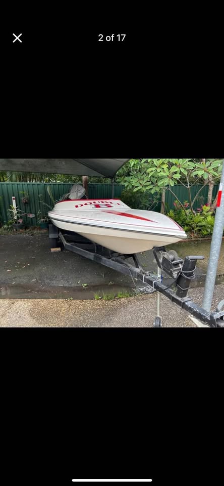 SOLD - 1750 Bullet Speed Boat