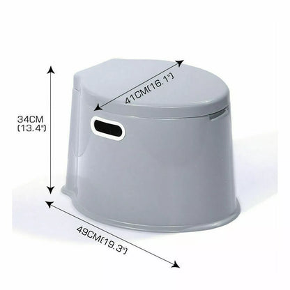 6L Portable Camping Toilet – Lightweight, Durable & Travel-Ready